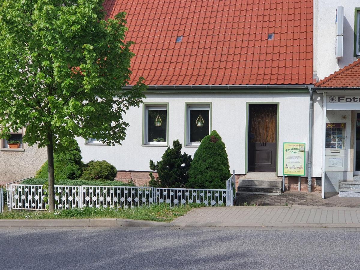 Ferienhaus Dani Bad Frankenhausen/Kyffhäuser Exterior foto